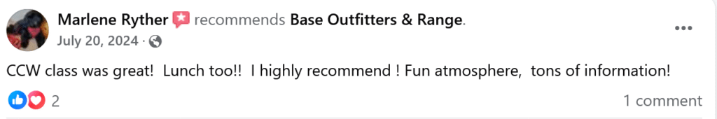 Base Outfitters Customer Review 4