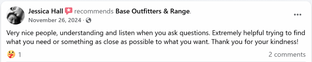Customer Review 6 for Base Outfitters